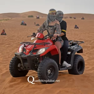 Big Red Quad Bike Rental in Dubai