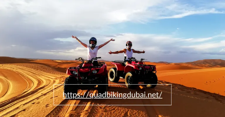 Quad Biking in Dubai Desert