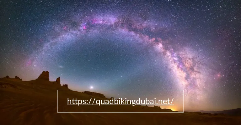Stargazing​ in Dubai Desert