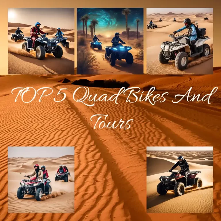 Top 5 Quad Bikes and Tours in Dubai